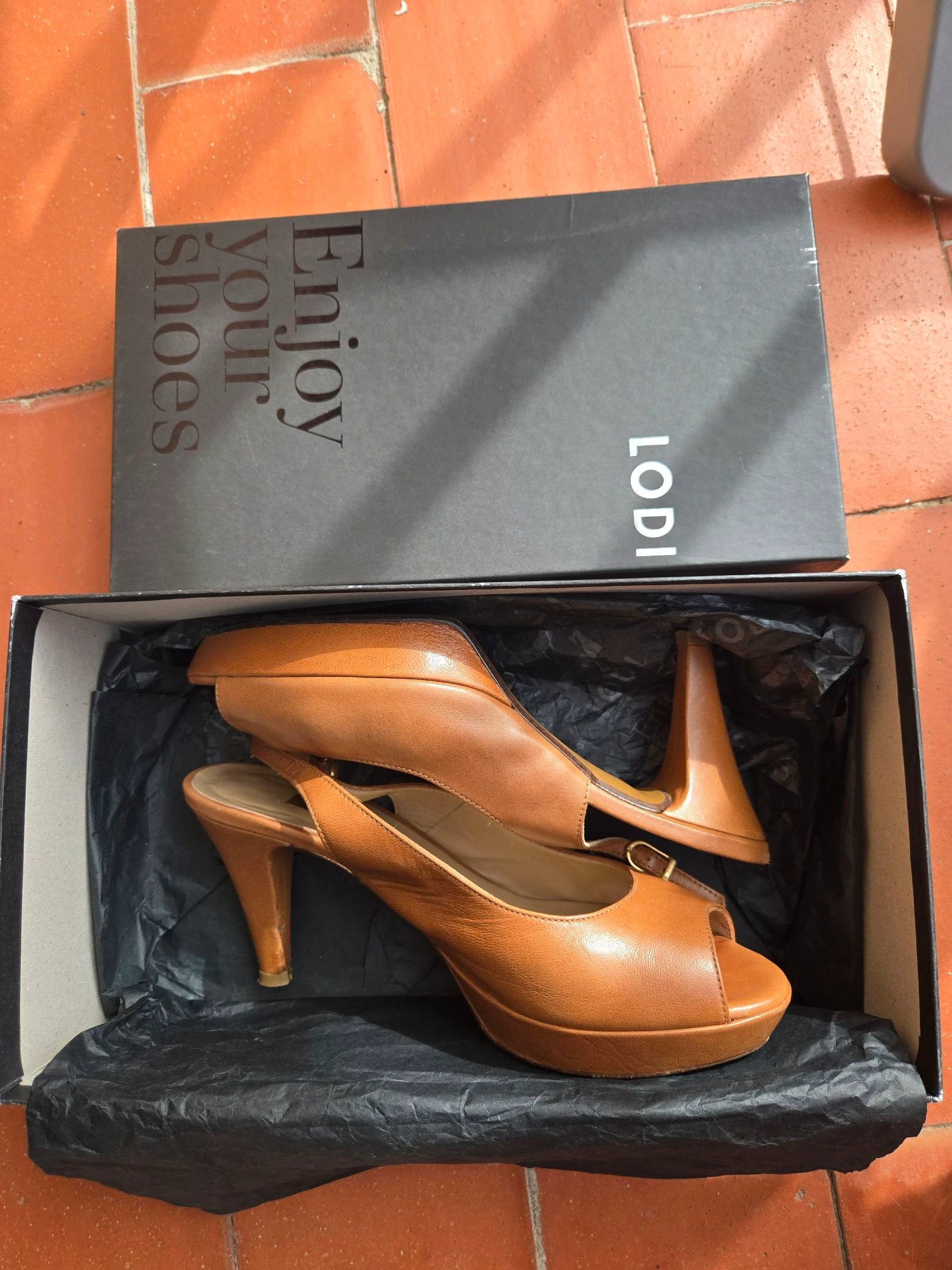 Lodi peep toe. Size 37 – photo 2